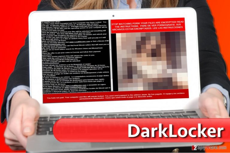 DarkLocker ransomware virus DarkLocker ransomware virus