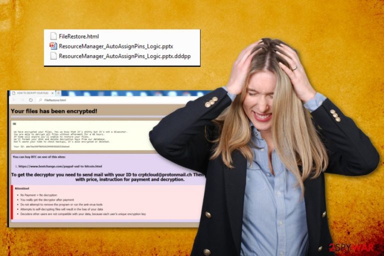 DDDPP ransomware virus