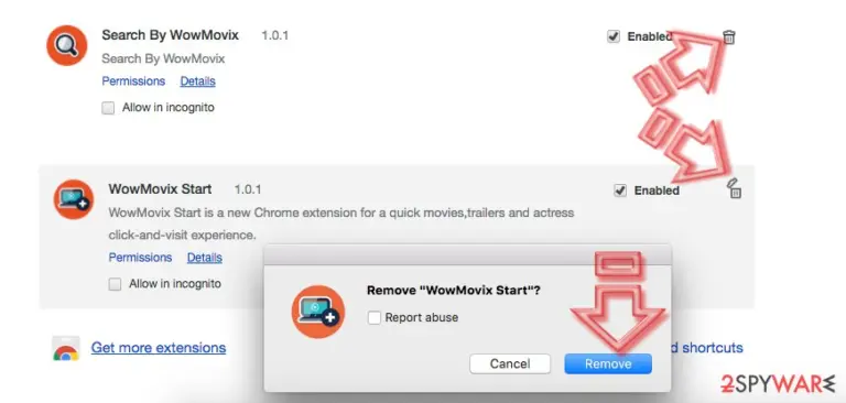 How to remove WowMovix