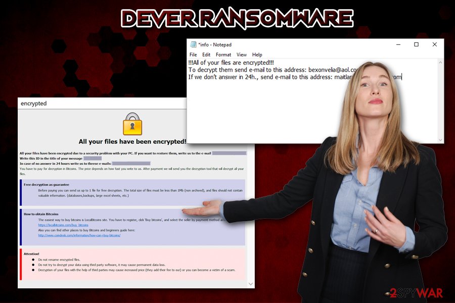 Dever ransomware virus Dever ransomware virus