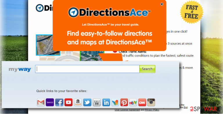 DirectionsAce Toolbar DirectionsAce Toolbar