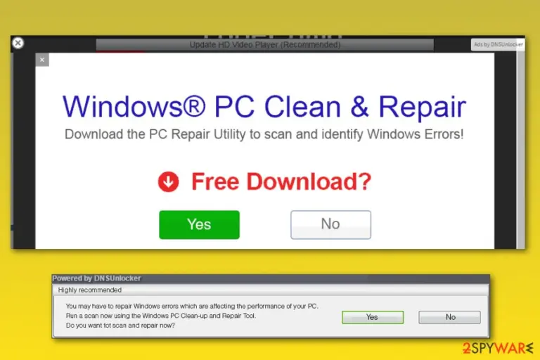 DNS Unlocker ads