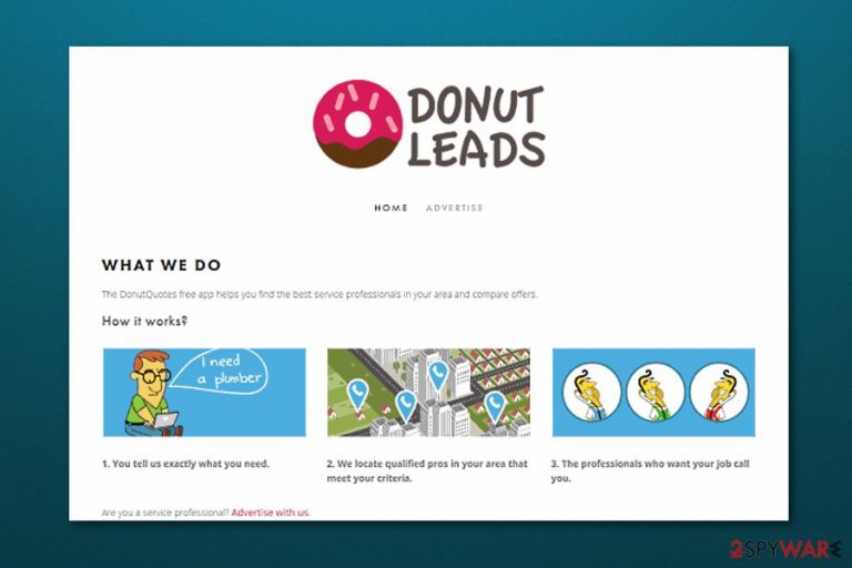 DonutQuotes adware DonutQuotes adware