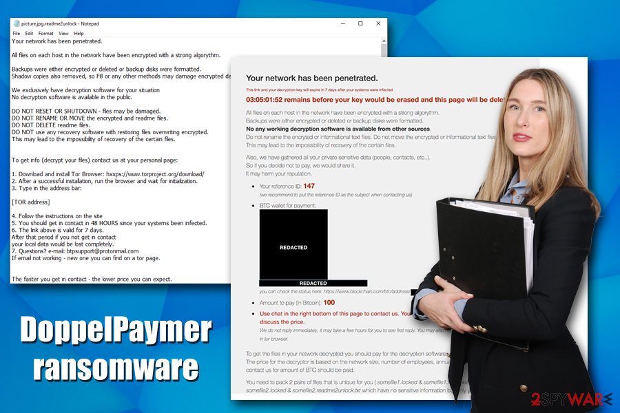 DoppelPaymer virus DoppelPaymer virus