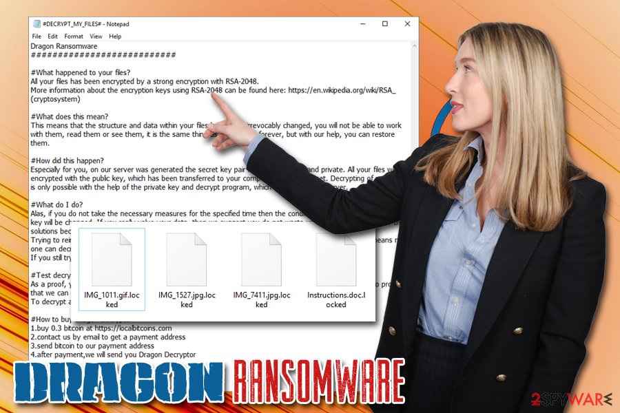 Dragon ransomware virus Dragon ransomware virus