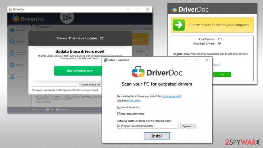 DriverDoc virus DriverDoc virus