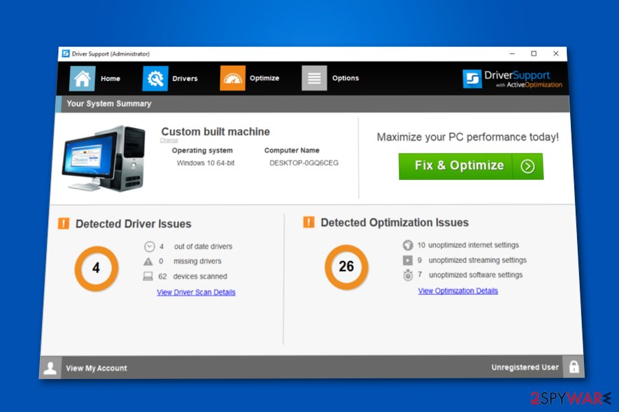 Driver Support virus Driver Support virus