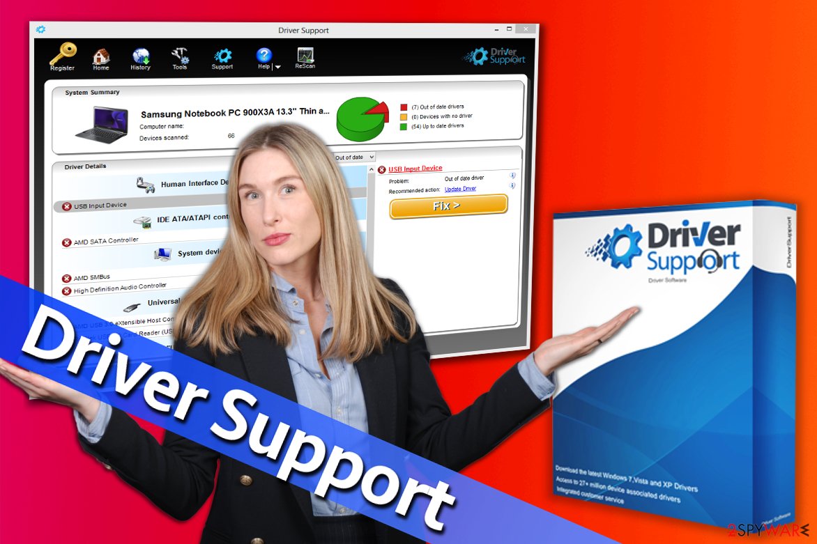 Driver Support screenshot Driver Support screenshot