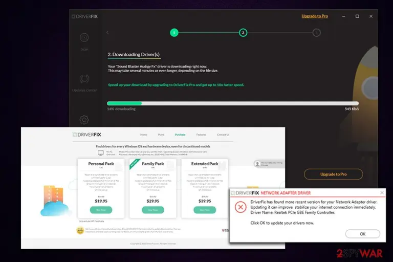 DriverFix notifications