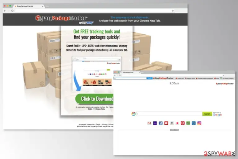 The picture of EasyPackageTracker Toolbar