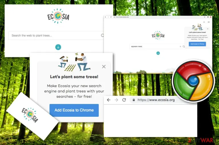 Ecosia hijacker
