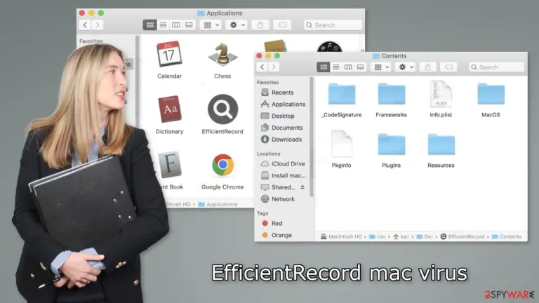 EfficientRecord mac virus
