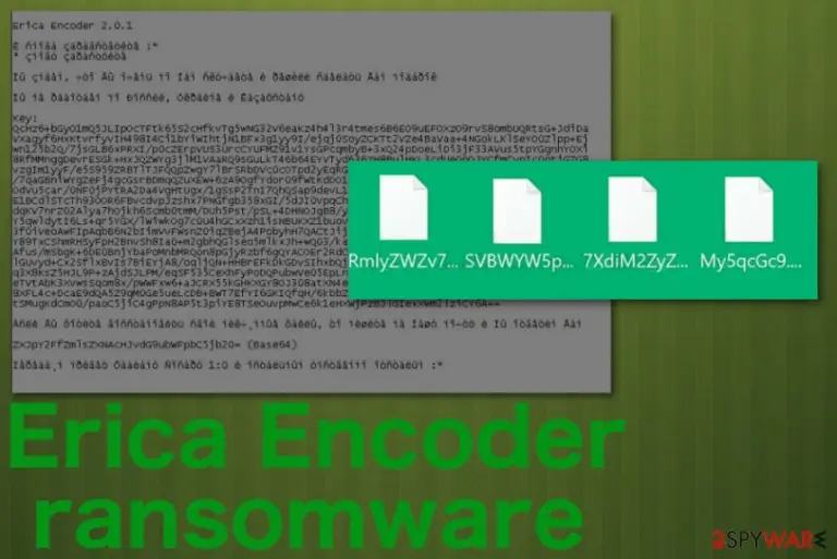 Erica Encoder ransomware