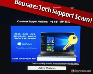 ERROR_LOCAL_USER_BX06DE4897_MD9858 scam