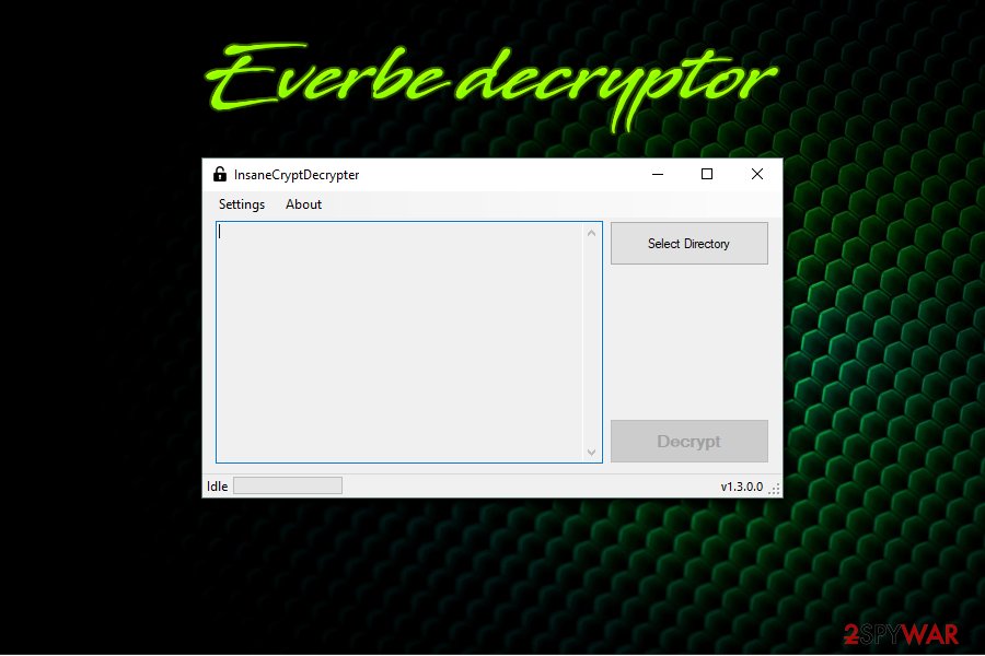 Everbe decryptor Everbe decryptor