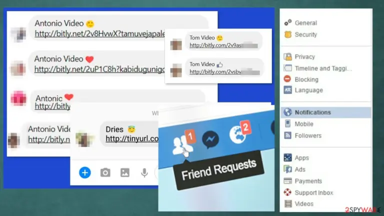 Invitation Facebook scam