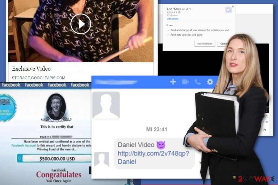 Facebook scams examples Facebook scams examples