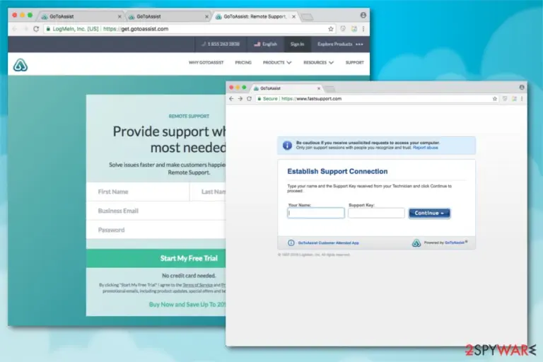 Fastsupport.com adware