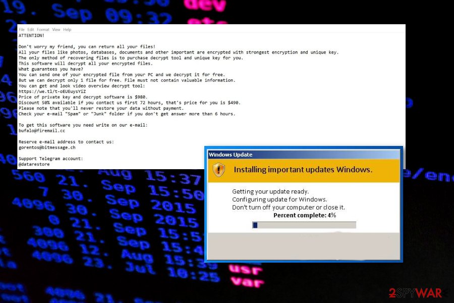 Ferosas ransomware virus Ferosas ransomware virus