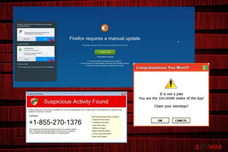 Security researcher showing FF AntiVir Monitoring virus