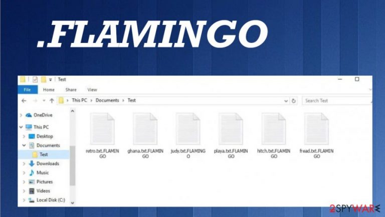 Flamingo file virus