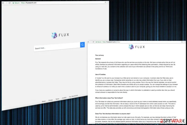 Fluxsearch.com virus