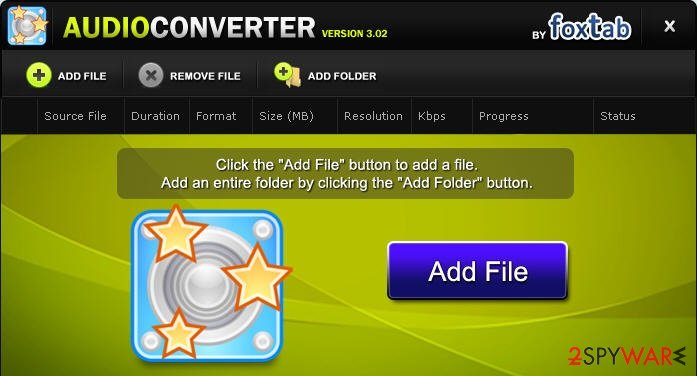 FoxTab Audio Converter FoxTab Audio Converter