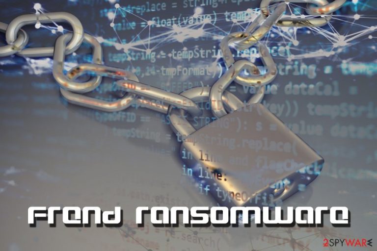 Frend ransomware Frend ransomware