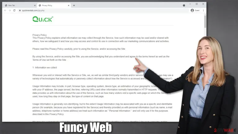 Funcy Web hijacker