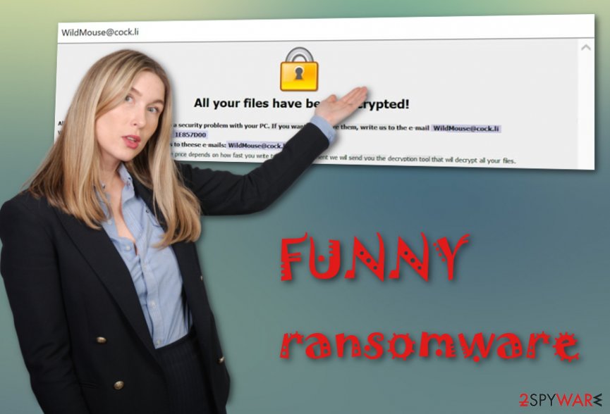 FUNNY ransomware virus FUNNY ransomware virus