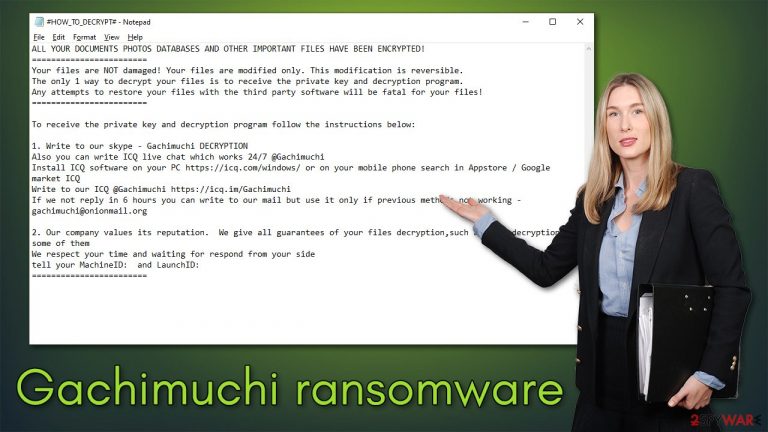 Gachimuchi ransomware