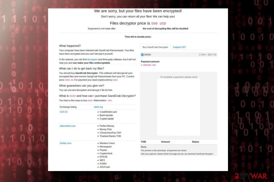 GandCrab ransomware family GandCrab ransomware family