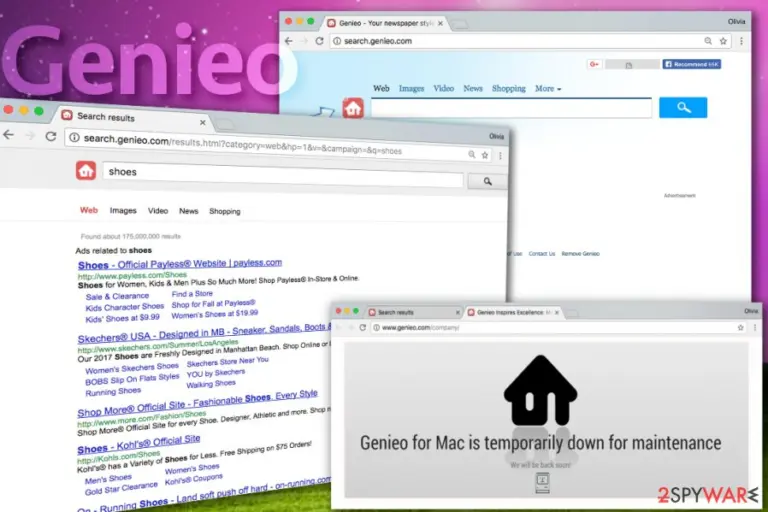 Genieo search engine