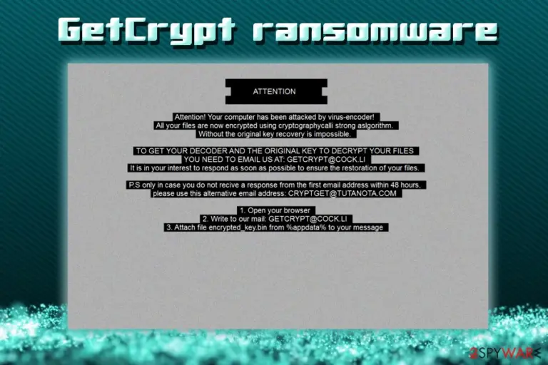 GetCrypt ransomware