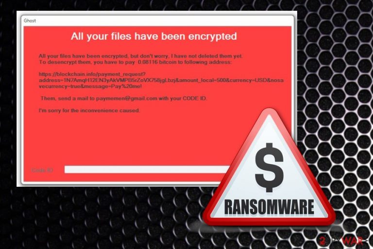 Ghost ransomware Ghost ransomware