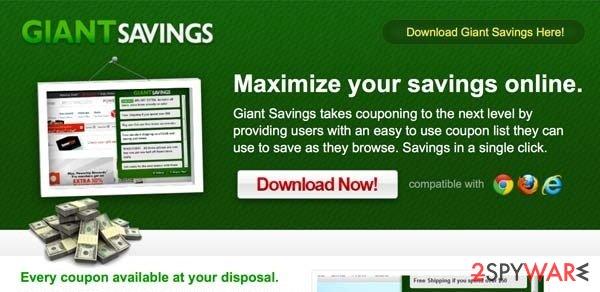 Giant Savings PUP Giant Savings PUP