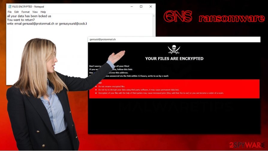 GNS ransomware virus GNS ransomware virus