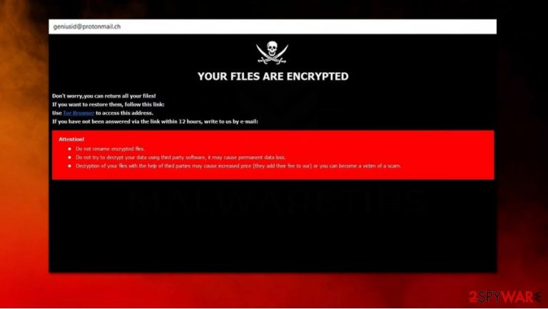 GNS ransomware GNS ransomware