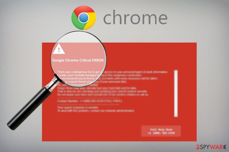 Google Chrome Critical Error adware Google Chrome Critical Error adware