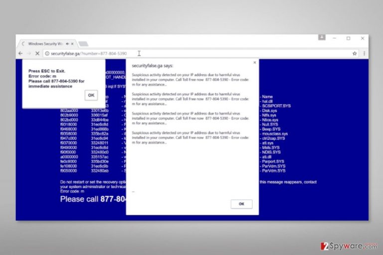 Example of "Google Chrome Fatal Error!" Example of "Google Chrome Fatal Error!"
