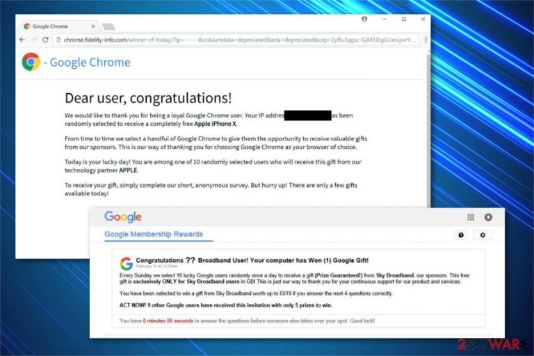 Google Prize scam image Google Prize scam image