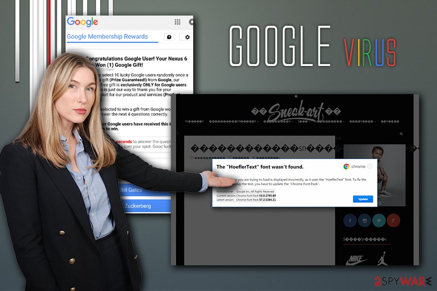 Google virus infection Google virus infection