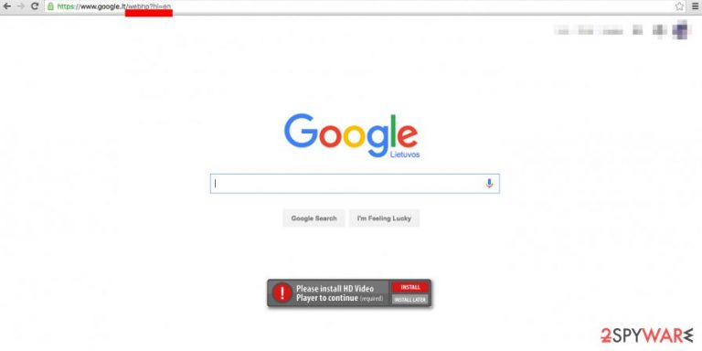 Google WebHP virus sets a fake search engine as homepage Google WebHP virus sets a fake search engine as homepage