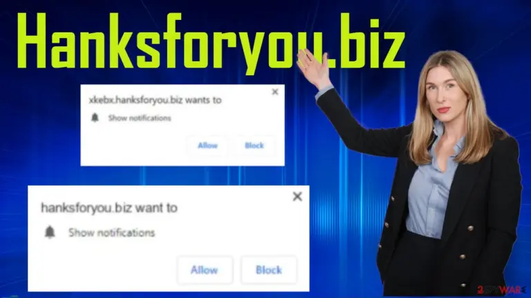 Hanksforyou.biz notifications