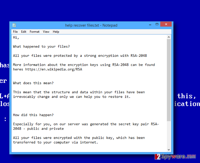 Help recover files.txt virus Help recover files.txt virus