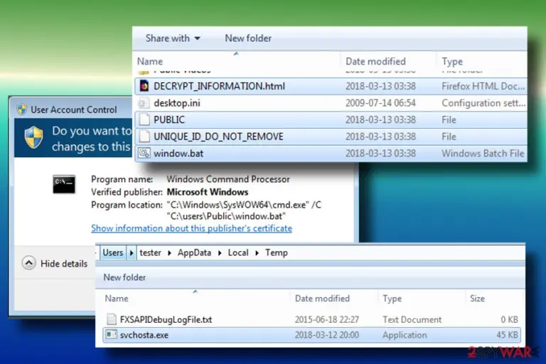 Hermes 2.1 virus related files