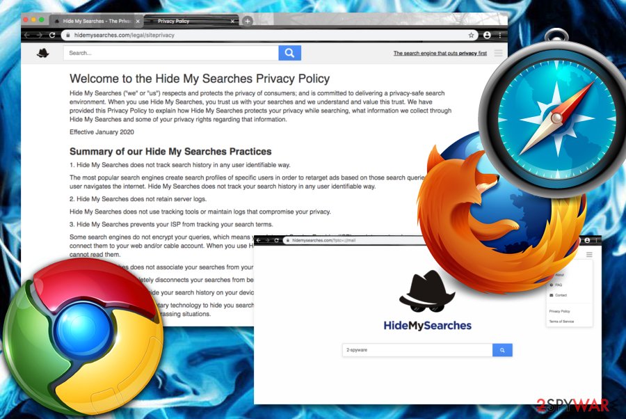 Hide My Searches virus Hide My Searches virus