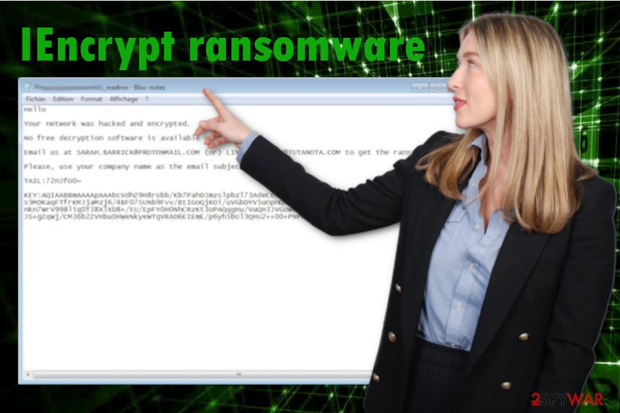 IEncrypt ransomware virus IEncrypt ransomware virus