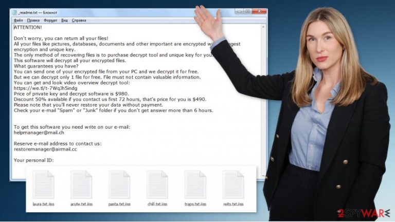 Iiss ransomware virus
