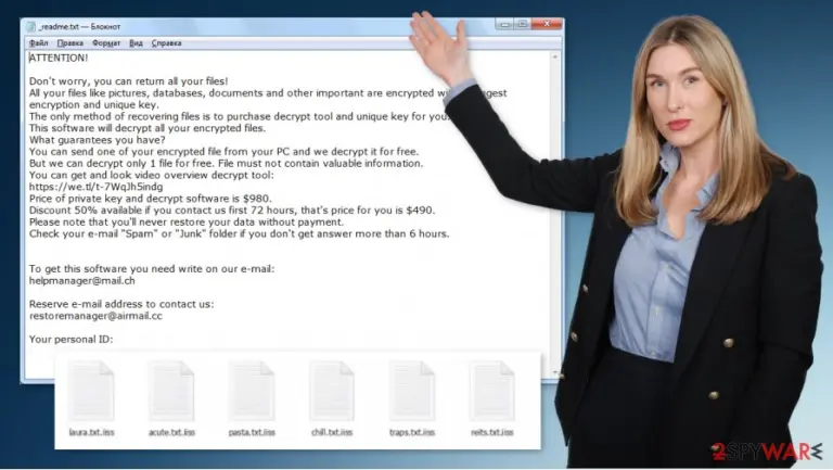 Iiss ransomware virus